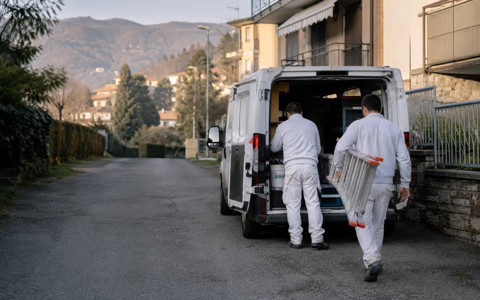 CristEdil in partenza per un intervento nella provincia di Bergamo